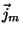 $\vec{j}_m$