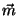 $\vec{m}$